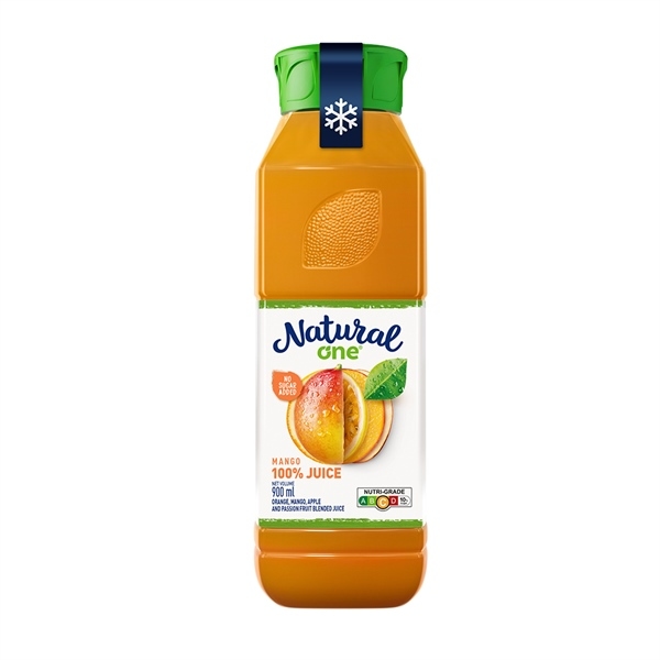 Nước ép hỗn hợp Cam, Xoài, Táo và Chanh dây (Mango Spacial Juice Blend) 900ML